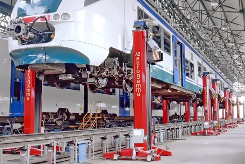Mobile Jack with train