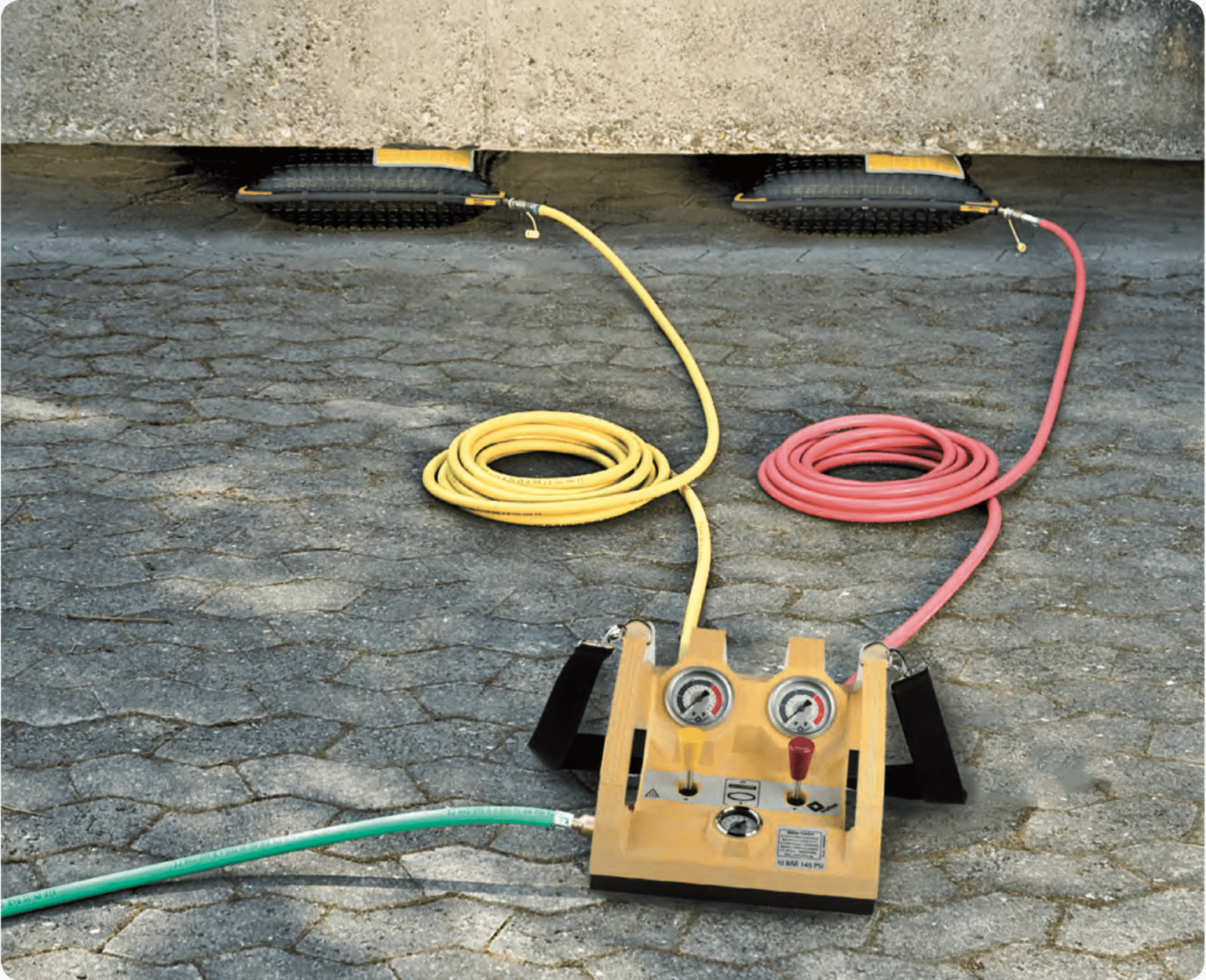 Pneumatic Bags in Rescue Operation