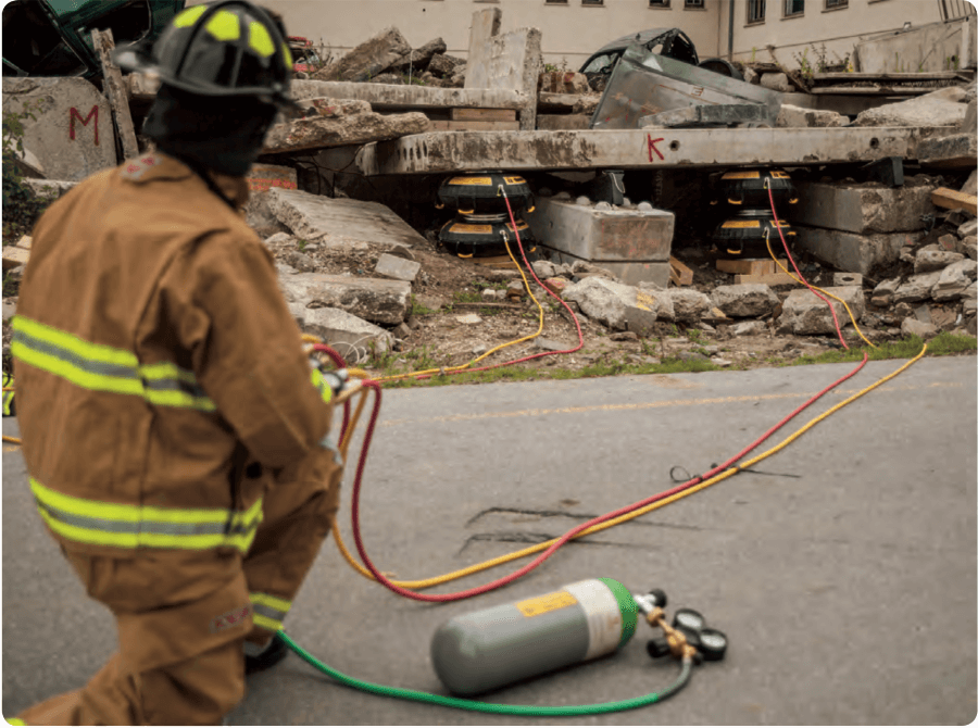 Pneumatic Bags in Rescue Operation(1)