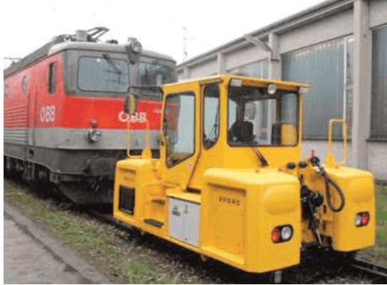 Zagro Battery Operated Rail cum Road Shunter.